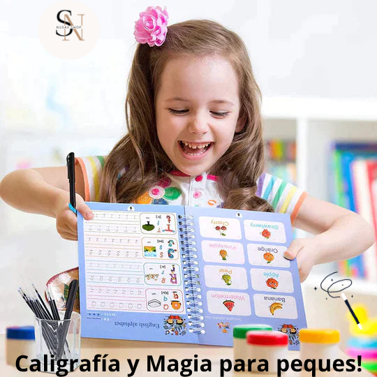 Set Cuaderno Mágico Caligrafía
