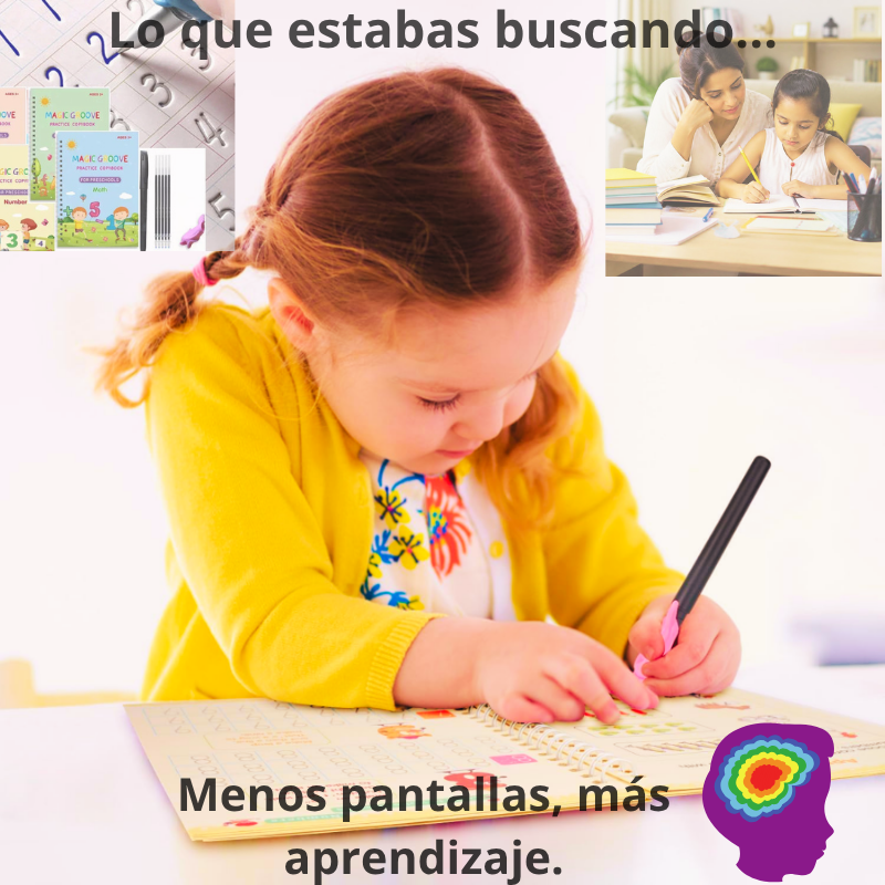 Set Cuaderno Mágico Caligrafía